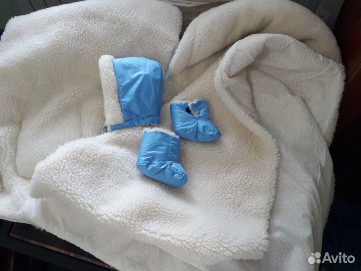 Конверт теплый для новорожденного