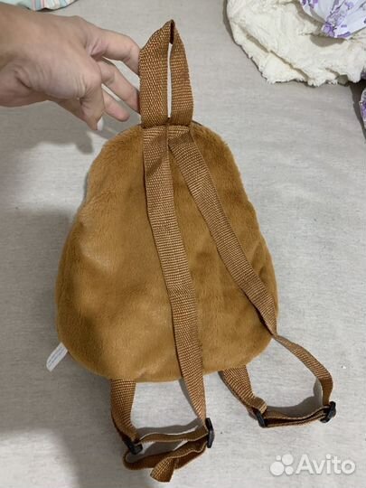 Плюшевый рюкзак