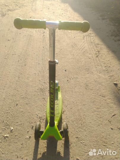 Самокат детский трехколесный бу