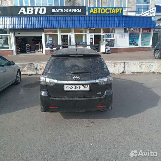 Рейлинги поперечны на Toyota Wish