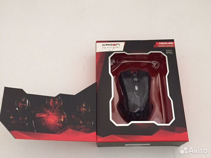 Игровая Очень Крутая Мышь Crown cmxg-600