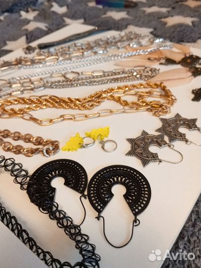 Украшения бижутерия пакетом