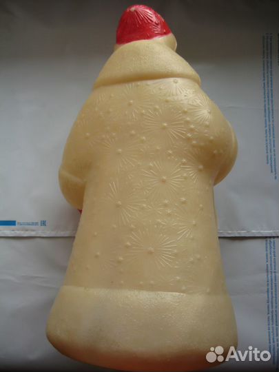 Дед мороз большой СССР 43 см под елку игрушечный