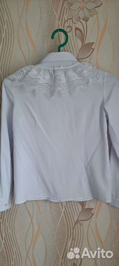 Рубашка школьная для девочки,блузка