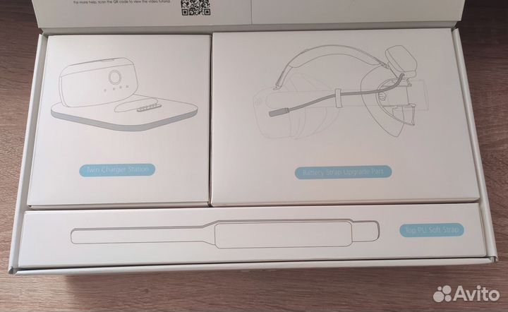 Крепление bobovr P4 + 2 аккумулятора + док-станция