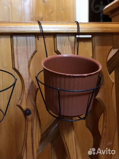 Кашпо подвесное 2шт