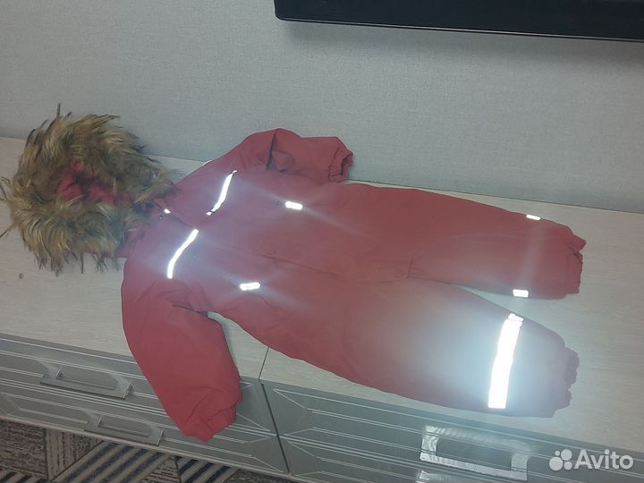 Зимний комбинезон для девочки baby go 92