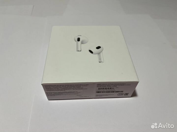 Беспроводные наушники apple airpods 3