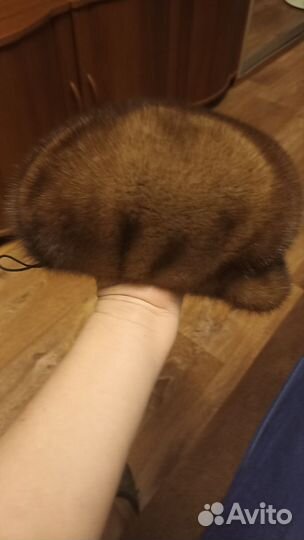 Шапка норковая женская