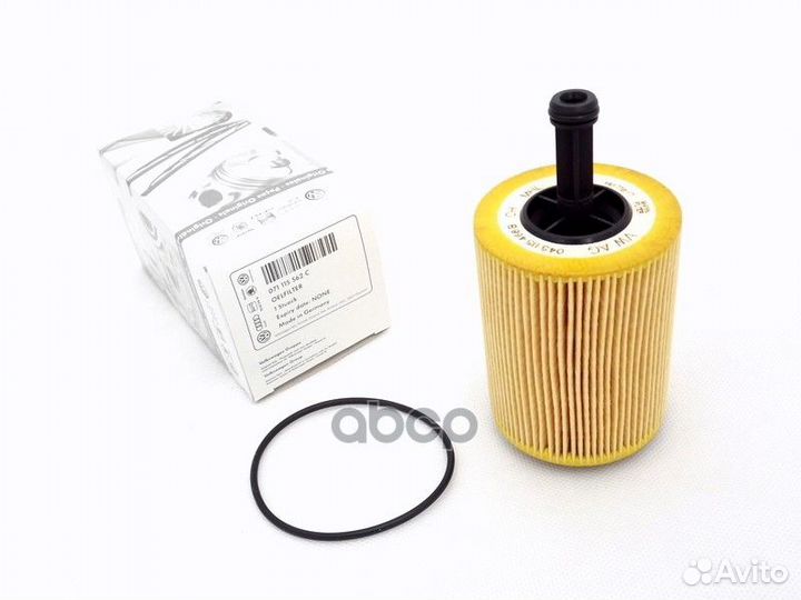 Фильтр масляный skoda Rapid 071115562C VAG
