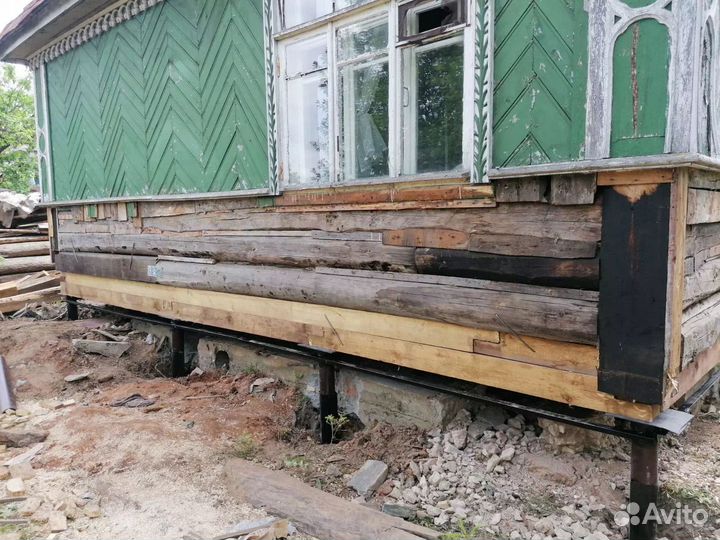 Замена нижних венцов