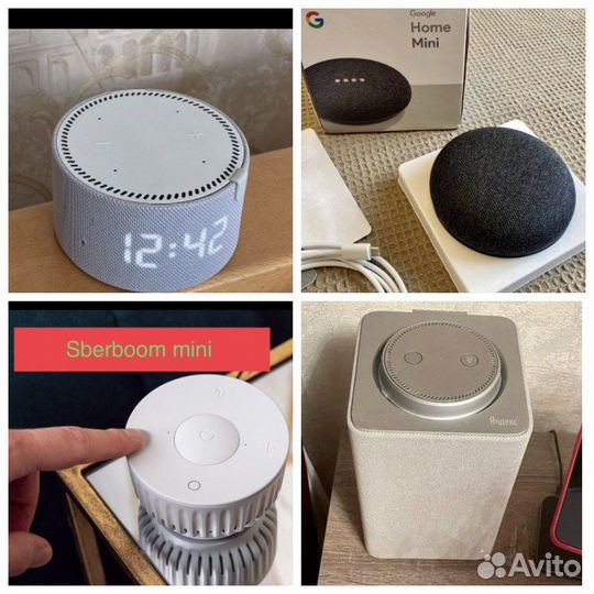 Яндекс станция мини с часами