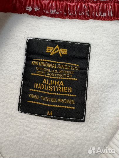 Свитшот Alpha Industries Оригинал