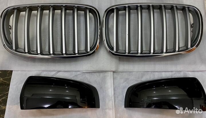 Ноздри Капота Накладки Зеркал бмв-Х5 Е-70-Х6-Е71