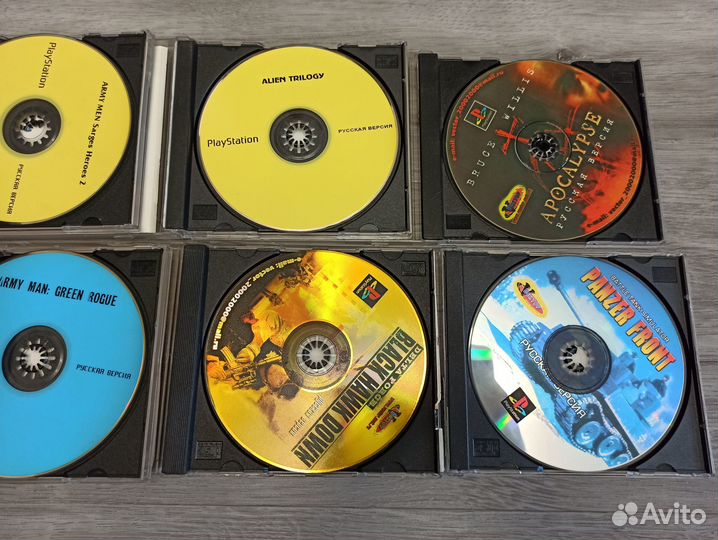 Игры для ps1, цена за штуку