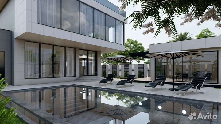 3d визуализация экстерьера