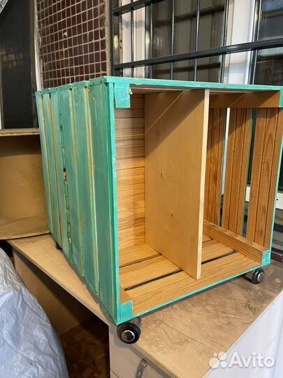 Ящик деревянный стол