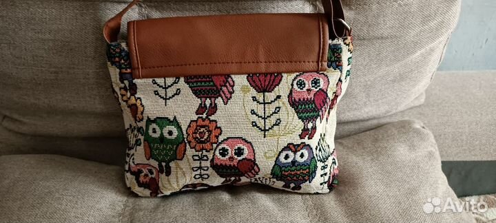 Сумка с совами новая