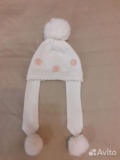 Шапка для девочки на 3-5 лет