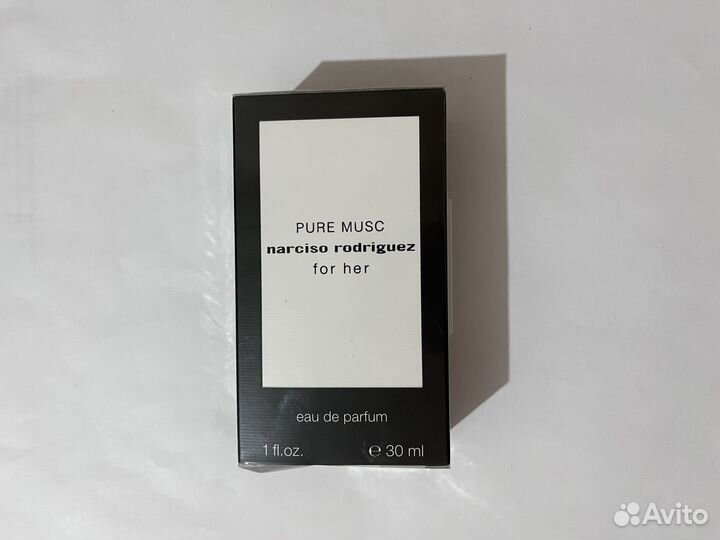 Narciso rodriguez парфюм for her pure musc 30 мл