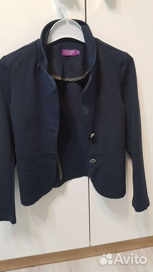 Пиджак школьный для девочки, 134