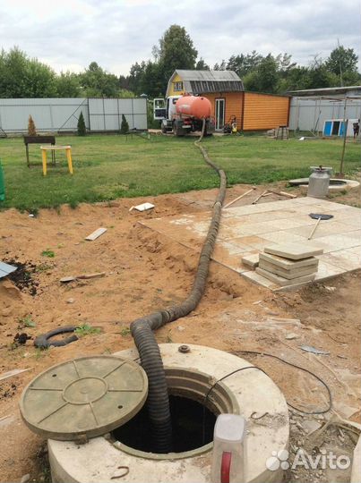 Септик из жби колец: монтаж под ключ