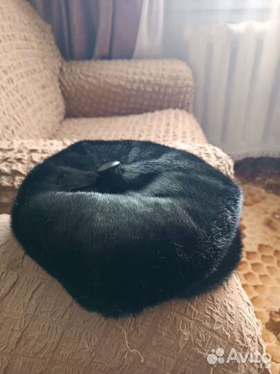 Кепка норковая женская