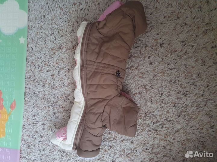 Зимний комбинезон для небольшой собаки