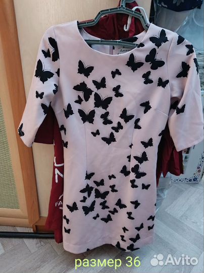 Школьное платье и фартук