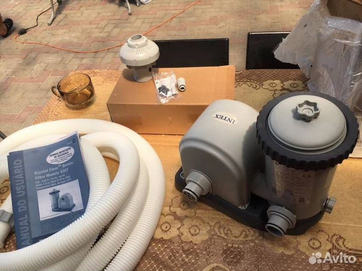 Фильтрующий насос картриджный Intex 5678 л/ч 28636