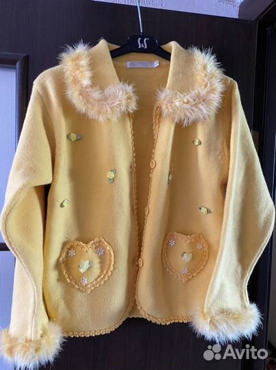 Кофта теплая для девочки