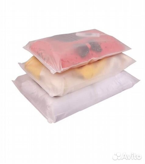 Пакеты зип лок с бегунком матовые