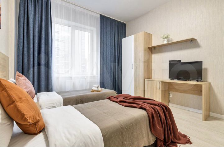 2-к. квартира, 55 м², 10/22 эт.