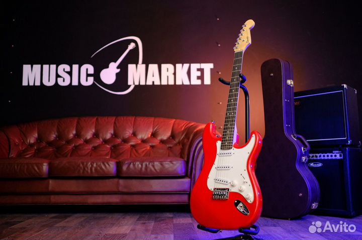 Электрогитара Fender Squier (Комплект)