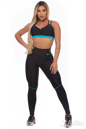 Костюм спортивный (топ и лосины) Zng, Бразилия
