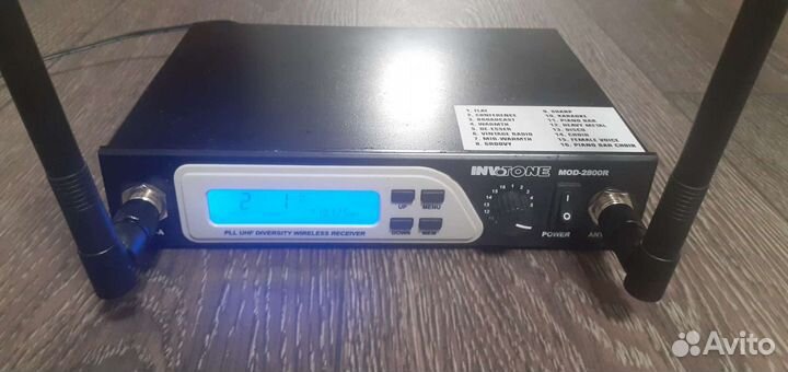 Профессиональный Головной микрофон и станция