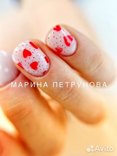 Маникюр с укреплением