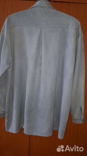 Замшевая рубашка женская