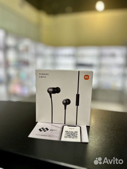 Наушники Xiaomi Mi Capsule Headphones (черный)