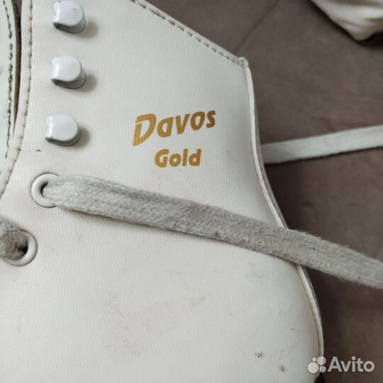 Коньки фигурные graf davos gold 31 размер