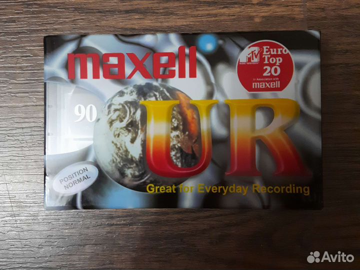 Аудио кассета maxell UR 90