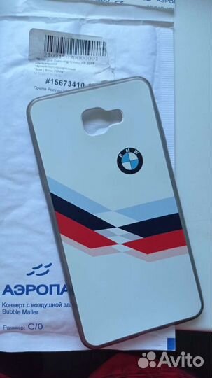 Чехол (BMW) на Samsung А9 2016 новый
