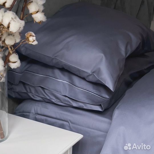 Комплект белья Евро Сатин Премиум