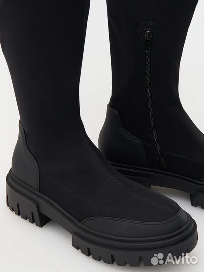 Reserved новые высокие сапоги 40