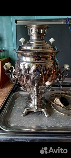 Самовар электрический 3л новый Тула СССР