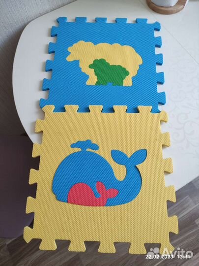 Детский коврик пазл