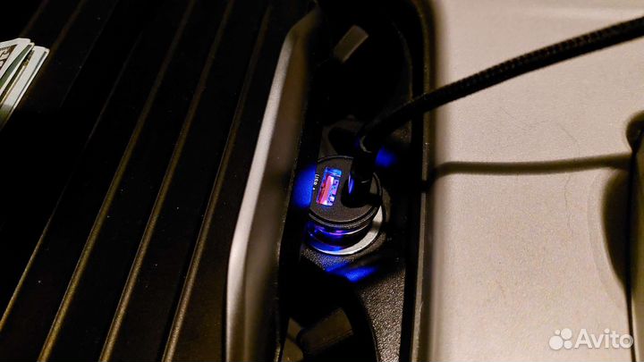 Автомобильное зарядное устройство для ноутбука 45W