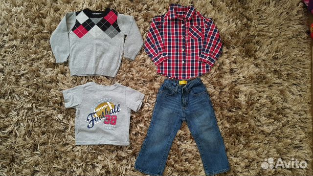 Комплект вещей на мальчика 2 -3 лет