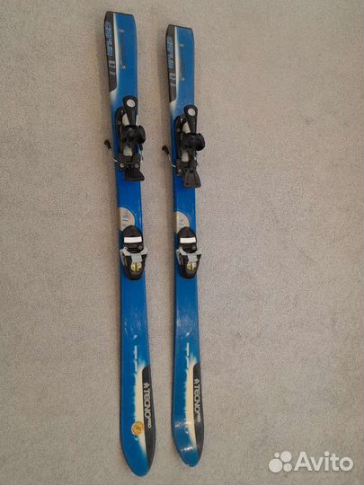 Горные лыжи детские 120 комплект