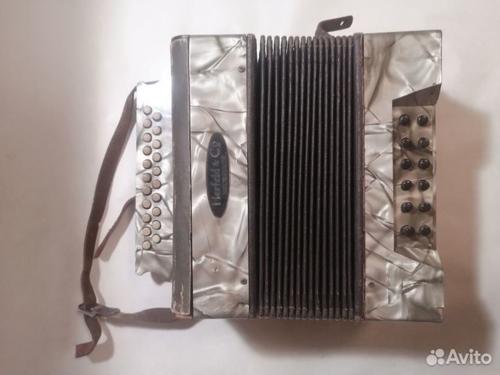 Редкая гармонь Herfeld & Co. Neuenrade Германия